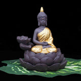 Porte Encens Sakyamuni Méditation