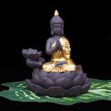 Porte Encens Sakyamuni Pière