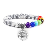 bracelet arbre de vie pierre howlite