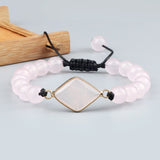 Bracelet quartz rose