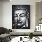 Tableau Bouddha Statue