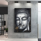 Tableau Bouddha Statue Bouddha Méditation