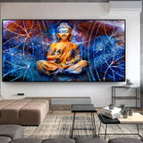 Tableau Bouddha Méditation
