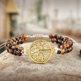bracelet relaxation oeil de tigre