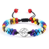 bracelet 7 chakras hindouisme