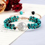 <center>Bracelet de Yoga<p></p>Pierre Turquoise</center>