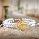 bracelet relaxation pierre de lune