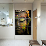 Tableau Bouddha Méditation
