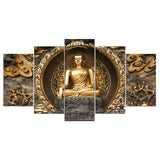 Tableau Bouddha