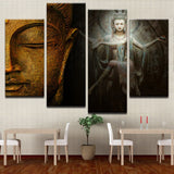 Tableau Bouddha Eveil