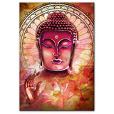 Tableau Bouddha Fleur de Lotus Zen