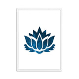 Tableau Bouddha Calligraphie Fleur de Lotus