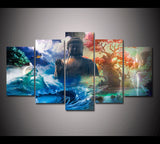 Tableau de Bouddha Eveil