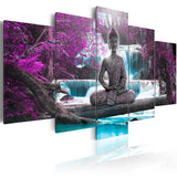 <center>Tableau Bouddha<br>Méditation Rivière</center>