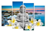 Peinture Bouddha Méditation
