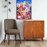 Tableau Bouddha Ganesh