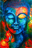 Tableau Bouddha Multicolore Zen