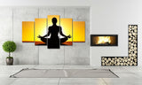 Tableau Bouddha Lever de Soleil