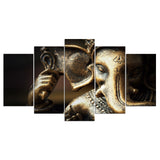 Tableau Triptyque Ganesh