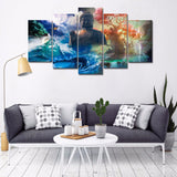 Tableau Bouddha