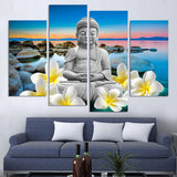 Tableau Bouddha Méditation