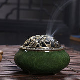 Porte Encens vert