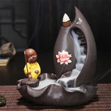 porte encens bouddha méditation