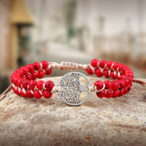 bracelet de yoga pierre jaspe