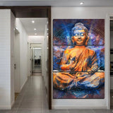 Tableau Bouddha Cosmique