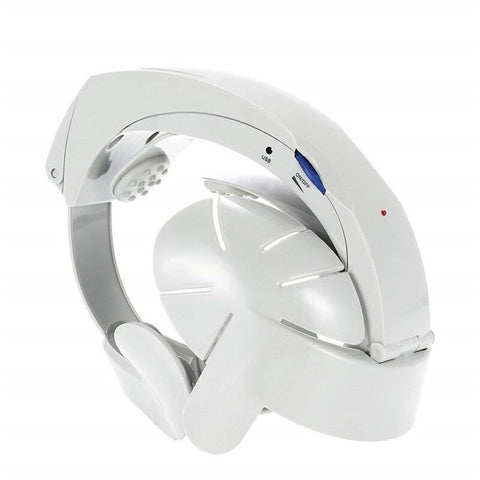 massage relaxant de la tete blanc