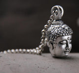 Collier Bouddha Double Visage