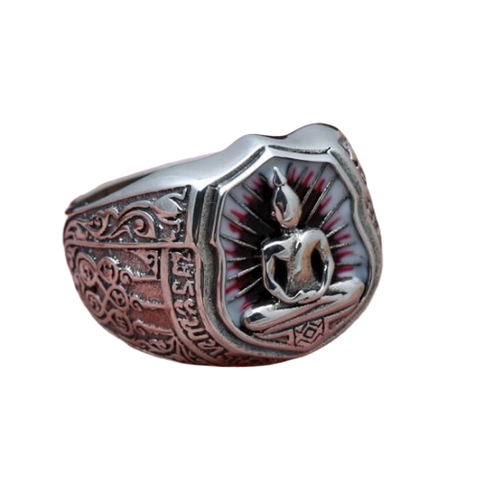 Bague Bouddha Méditation