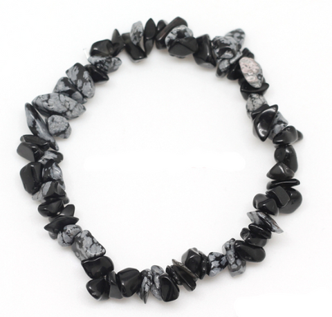 Bracelet Pierre Obsidienne