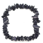 bracelet pierre sable bleu
