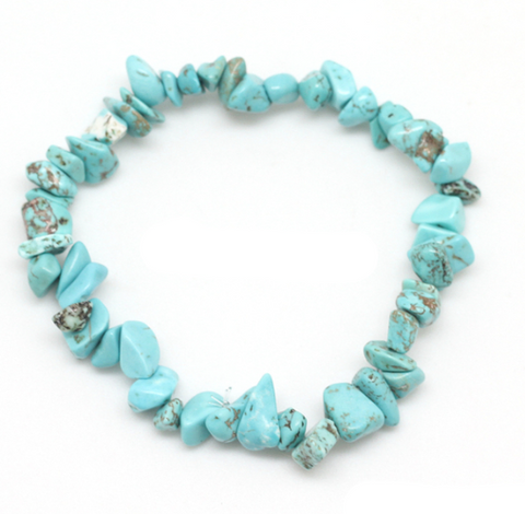 Bracelet pierre turquoise