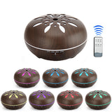 Diffuseur Huile Essentielle En Bois LED