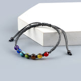 bracelet chakra en nylon