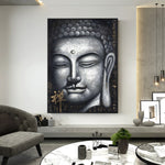 Tableau Bouddha Statue 