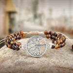 bracelet arbre de vie oeil de tigre