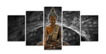 Tableau Bouddha Gris