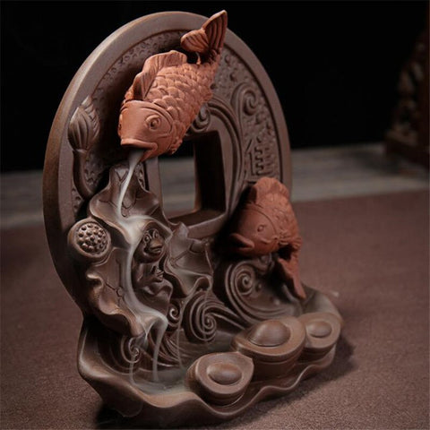 Porte Encens Zen Poisson