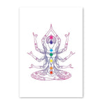 Tableau Zen Méditation et Chakras