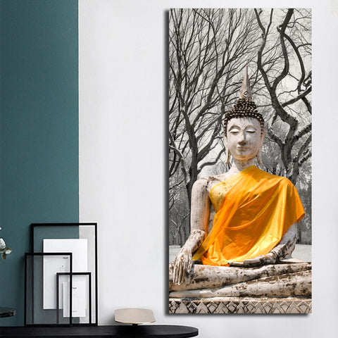 Tableau Bouddha Séance de Méditation
