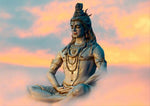 Tableau Bouddha Shiva Méditation