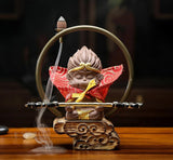 brule encens roi singe