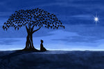 Tableau Bouddha Méditation Bodhi