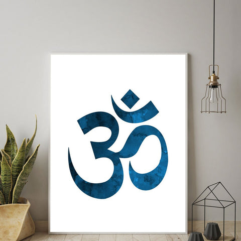 Tableau Bouddha Calligraphie