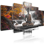 <center>Tableau Bouddha<br>Méditation Rivière</center>