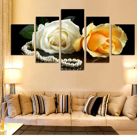 Tableau Méditation Roses