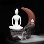 Porte Encens Lune Bouddha